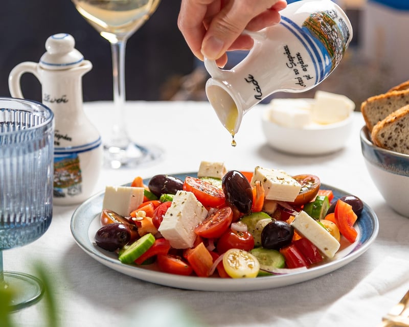 Grilled Halloumi Salad